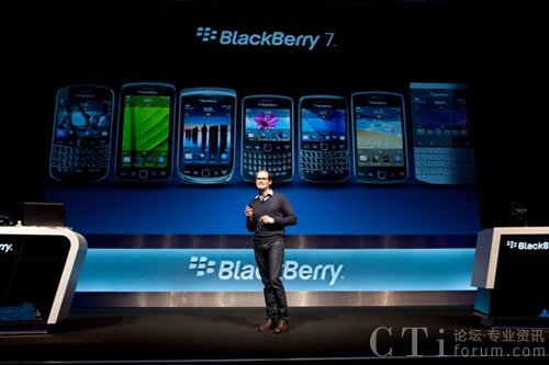RIM公司終端應用平臺及工具副總裁 Christopher Smith 主題演講