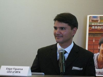 Wi-Fi聯(lián)盟CEO Edgar Figueroa